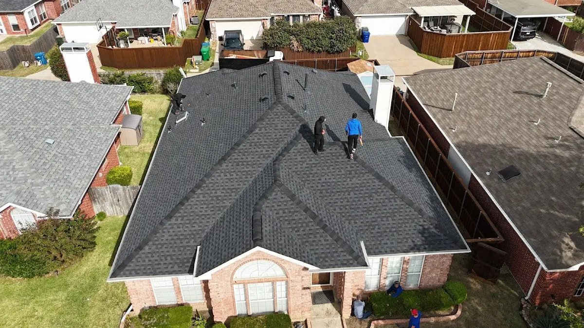 Commercial Roofing work in progress on a Dunedin property